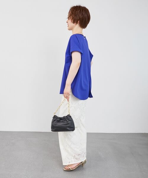 le.coeur blanc / ルクールブラン カットソー | 《肌離れも良く乾きも早い◎》カノコカットプルオーバー | 詳細27