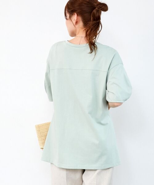 le.coeur blanc / ルクールブラン Tシャツ | 《手洗い可能》フロントツイストTシャツ | 詳細6