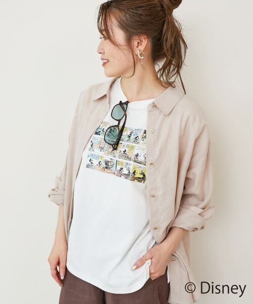 le.coeur blanc / ルクールブラン Tシャツ | 【Disney】Comic/プリントTシャツ | 詳細15