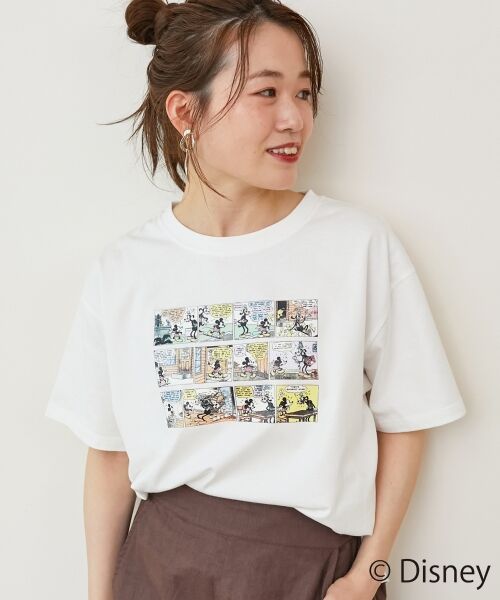 le.coeur blanc / ルクールブラン Tシャツ | 【Disney】Comic/プリントTシャツ | 詳細3