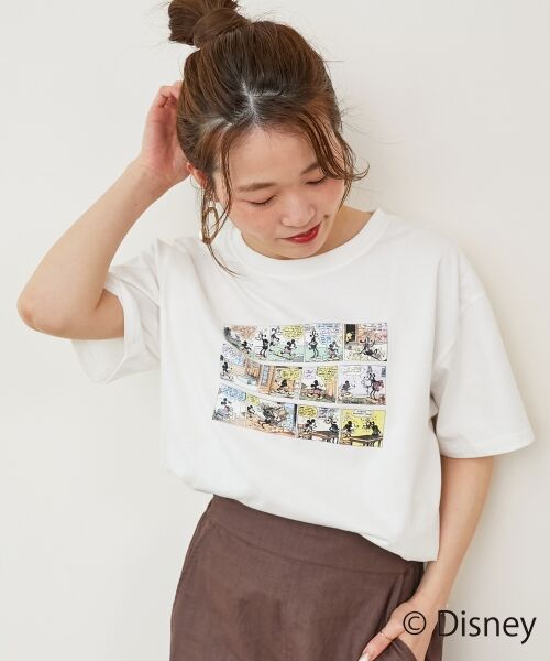 le.coeur blanc / ルクールブラン Tシャツ | 【Disney】Comic/プリントTシャツ | 詳細5