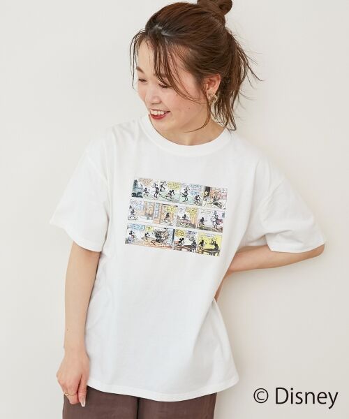 le.coeur blanc / ルクールブラン Tシャツ | 【Disney】Comic/プリントTシャツ | 詳細6