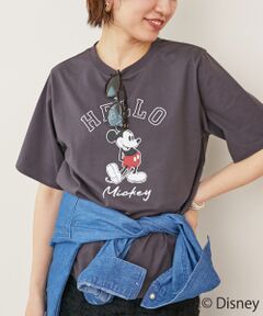le.coeur blanc / ルクールブラン Tシャツ | 【Disney】Hello/プリントTシャツ