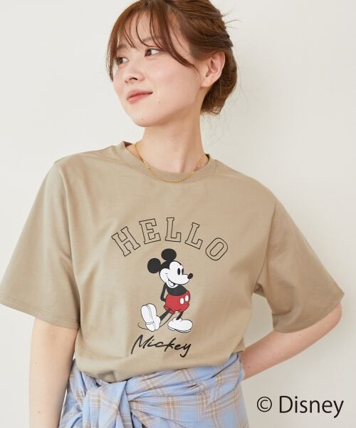 le.coeur blanc / ルクールブラン Tシャツ | 【Disney】Hello/プリントTシャツ | 詳細14