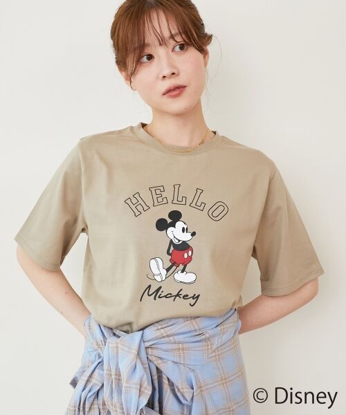 le.coeur blanc / ルクールブラン Tシャツ | 【Disney】Hello/プリントTシャツ | 詳細15