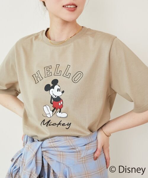 le.coeur blanc / ルクールブラン Tシャツ | 【Disney】Hello/プリントTシャツ | 詳細16