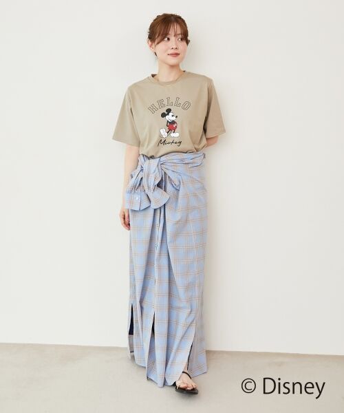 le.coeur blanc / ルクールブラン Tシャツ | 【Disney】Hello/プリントTシャツ | 詳細24