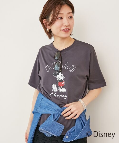 le.coeur blanc / ルクールブラン Tシャツ | 【Disney】Hello/プリントTシャツ | 詳細28
