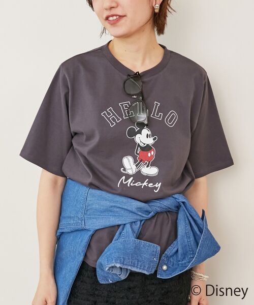 le.coeur blanc / ルクールブラン Tシャツ | 【Disney】Hello/プリントTシャツ | 詳細29