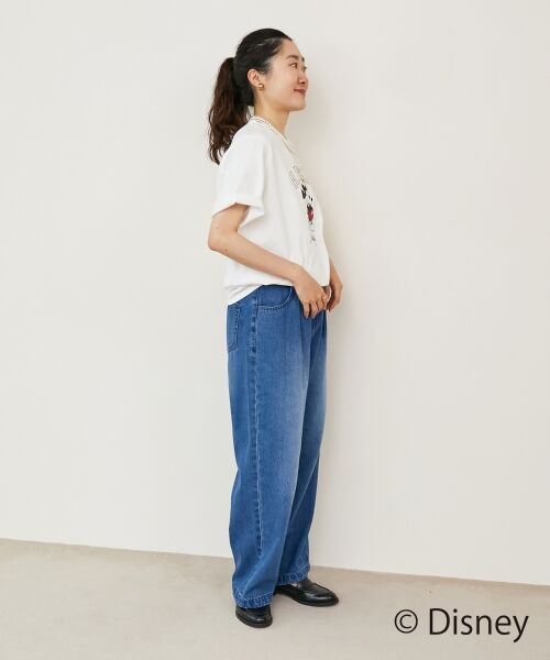 le.coeur blanc / ルクールブラン Tシャツ | 【Disney】Hello/プリントTシャツ | 詳細8