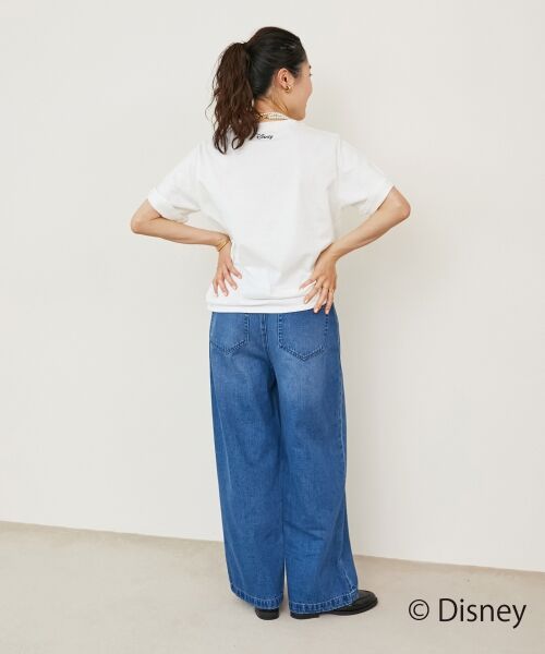 le.coeur blanc / ルクールブラン Tシャツ | 【Disney】Hello/プリントTシャツ | 詳細9