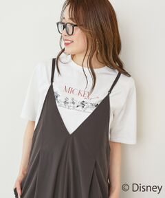 le.coeur blanc / ルクールブラン Tシャツ | 【Disney】Mickey&Friends/プリントTシャツ