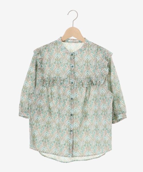 le.coeur blanc / ルクールブラン シャツ・ブラウス | リバティアソートフリルブラウス | 詳細1