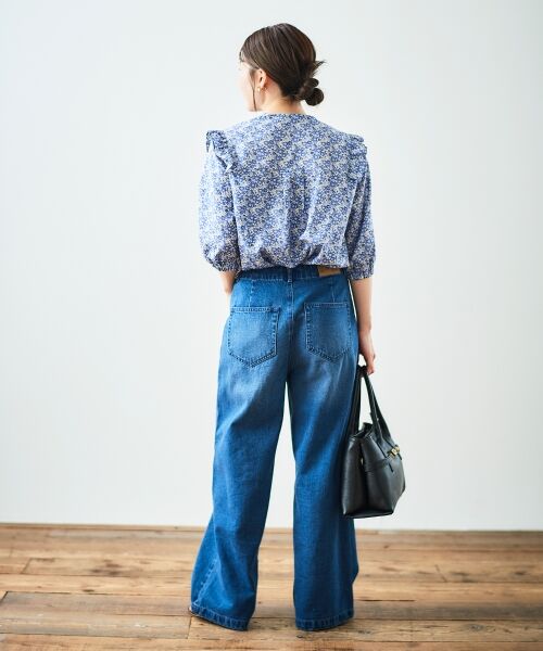 le.coeur blanc / ルクールブラン シャツ・ブラウス | リバティアソートフリルブラウス | 詳細26