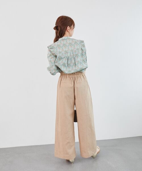 le.coeur blanc / ルクールブラン シャツ・ブラウス | リバティアソートフリルブラウス | 詳細7