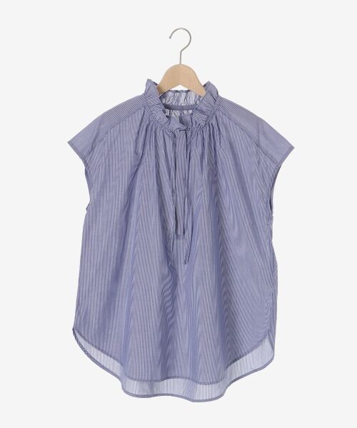 le.coeur blanc / ルクールブラン シャツ・ブラウス | ストライプフリルカラーブラウス | 詳細15