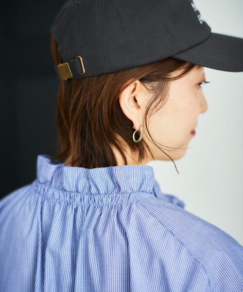 le.coeur blanc / ルクールブラン シャツ・ブラウス | ストライプフリルカラーブラウス | 詳細25