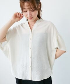 le.coeur blanc / ルクールブラン シャツ・ブラウス | 《お気に入り急上昇！！》ヴィンテージライクフレアスリーブブラウス