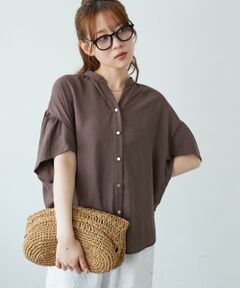 le.coeur blanc / ルクールブラン シャツ・ブラウス | 《お気に入り急上昇！！》ヴィンテージライクフレアスリーブブラウス