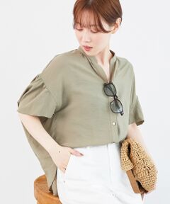 le.coeur blanc / ルクールブラン シャツ・ブラウス | 《お気に入り急上昇！！》ヴィンテージライクフレアスリーブブラウス