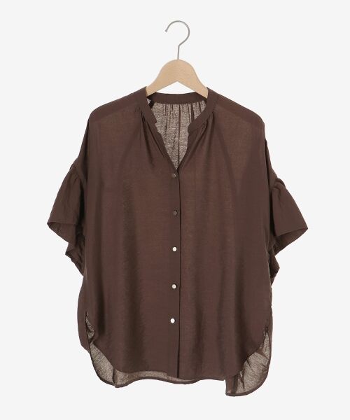 le.coeur blanc / ルクールブラン シャツ・ブラウス | 《お気に入り急上昇！！》ヴィンテージライクフレアスリーブブラウス | 詳細1