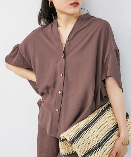 le.coeur blanc / ルクールブラン シャツ・ブラウス | 《お気に入り急上昇！！》ヴィンテージライクフレアスリーブブラウス | 詳細15