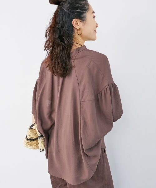 le.coeur blanc / ルクールブラン シャツ・ブラウス | 《お気に入り急上昇！！》ヴィンテージライクフレアスリーブブラウス | 詳細17