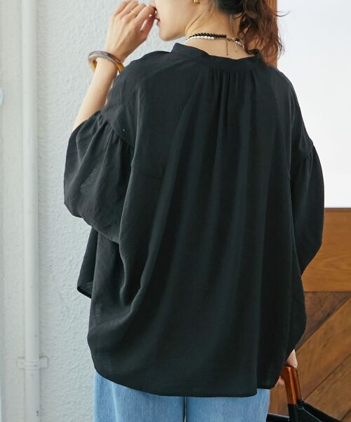 le.coeur blanc / ルクールブラン シャツ・ブラウス | 《お気に入り急上昇！！》ヴィンテージライクフレアスリーブブラウス | 詳細29