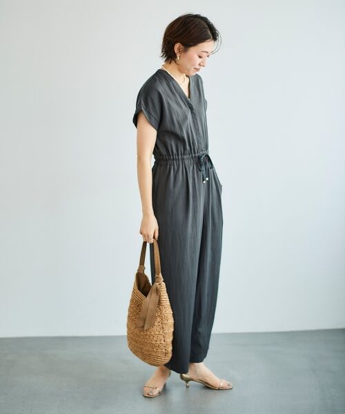 le.coeur blanc / ルクールブラン ロング・マキシ丈ワンピース | ヴィンテージライクジャンプスーツ | 詳細21