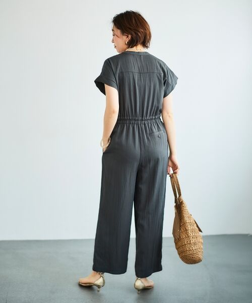 le.coeur blanc / ルクールブラン ロング・マキシ丈ワンピース | ヴィンテージライクジャンプスーツ | 詳細22