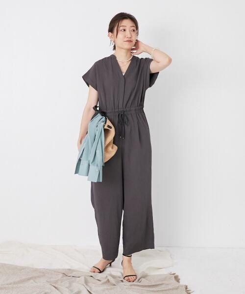 le.coeur blanc / ルクールブラン ロング・マキシ丈ワンピース | ヴィンテージライクジャンプスーツ | 詳細25