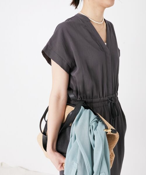 le.coeur blanc / ルクールブラン ロング・マキシ丈ワンピース | ヴィンテージライクジャンプスーツ | 詳細29