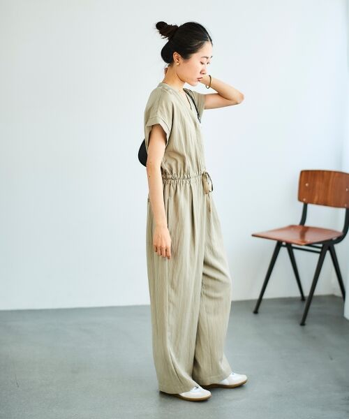 le.coeur blanc / ルクールブラン ロング・マキシ丈ワンピース | ヴィンテージライクジャンプスーツ | 詳細5