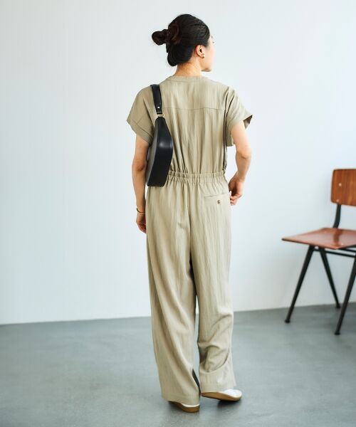 le.coeur blanc / ルクールブラン ロング・マキシ丈ワンピース | ヴィンテージライクジャンプスーツ | 詳細6