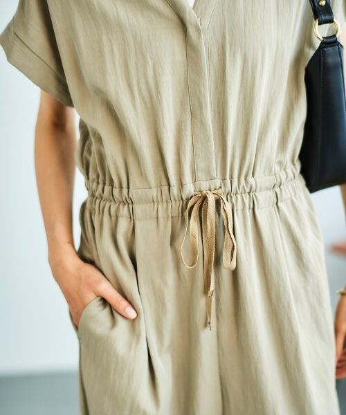 le.coeur blanc / ルクールブラン ロング・マキシ丈ワンピース | ヴィンテージライクジャンプスーツ | 詳細7