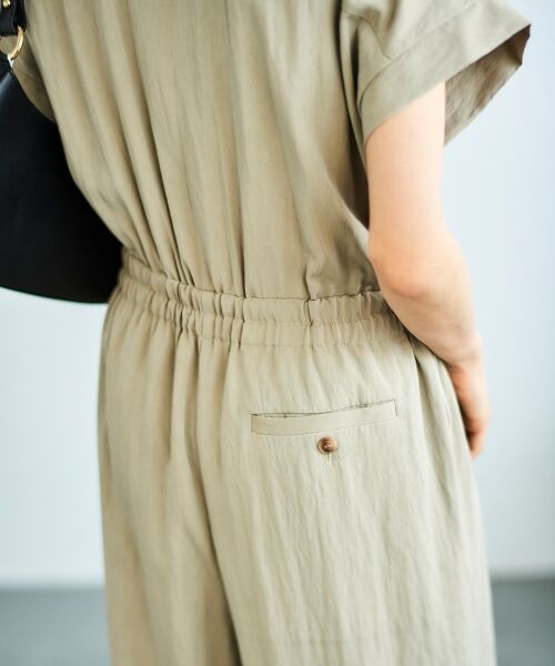le.coeur blanc / ルクールブラン ロング・マキシ丈ワンピース | ヴィンテージライクジャンプスーツ | 詳細9