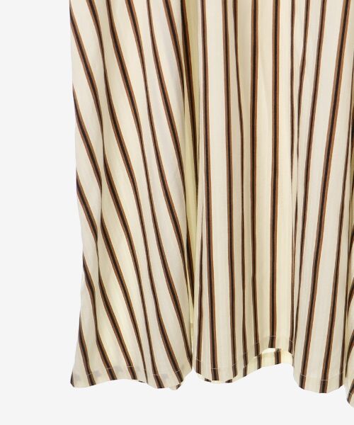 le.coeur blanc / ルクールブラン ロング・マキシ丈ワンピース | ストライプVネックワンピース | 詳細26