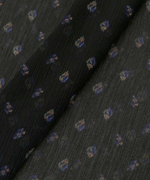 le.coeur blanc / ルクールブラン シャツ・ブラウス | 楊柳フラワープリントフレンチブラウス | 詳細25