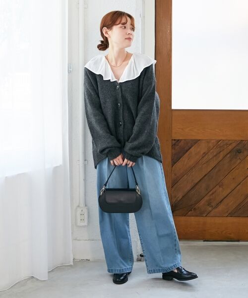 le.coeur blanc / ルクールブラン シャツ・ブラウス | フリルカラーペプラムブラウス | 詳細27