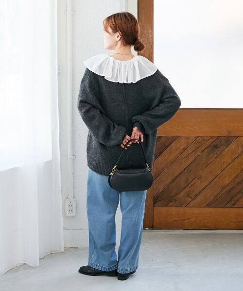 le.coeur blanc / ルクールブラン シャツ・ブラウス | フリルカラーペプラムブラウス | 詳細28