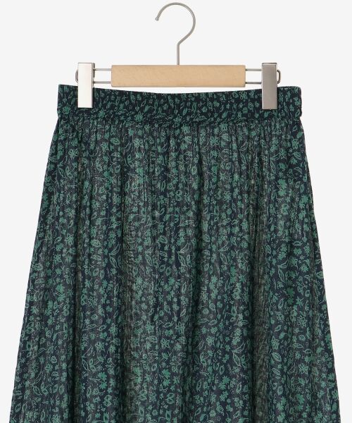 le.coeur blanc / ルクールブラン ロング・マキシ丈スカート | 《手洗い可能》フラワープリントティアードスカート | 詳細20