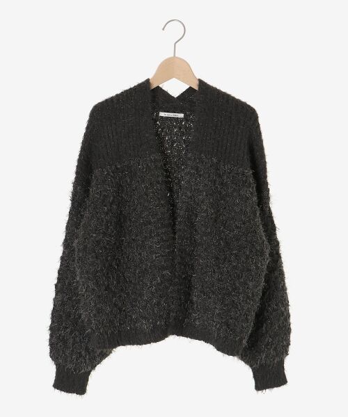 le.coeur blanc / ルクールブラン カーディガン・ボレロ | ラメフェザーモールネップカーディガン | 詳細23