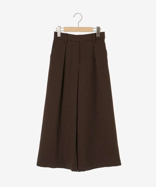 le.coeur blanc / ルクールブラン その他パンツ | ウールライクフロントタックワイドクロップドパンツ | 詳細30