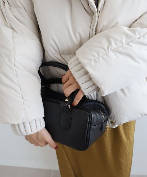 le.coeur blanc / ルクールブラン ダウンジャケット・ベスト | プリーツレイヤードフードショートダウン | 詳細24