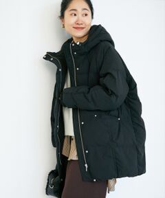 le.coeur blanc / ルクールブラン ダウンジャケット・ベスト | ストレッチフードミドルダウン