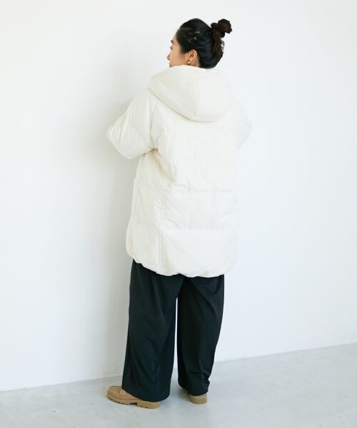 le.coeur blanc / ルクールブラン ダウンジャケット・ベスト | ストレッチフードミドルダウン | 詳細27