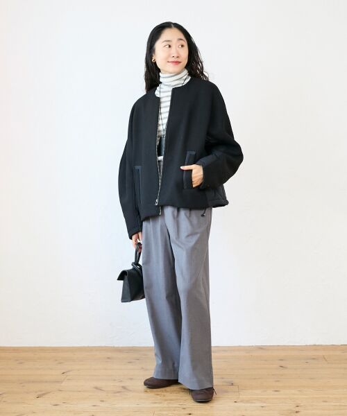 le.coeur blanc / ルクールブラン その他アウター | ウール×ダウンキリカエジャケット | 詳細11