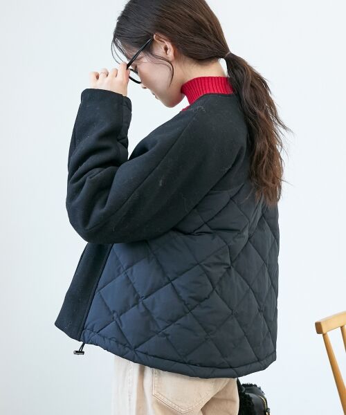 le.coeur blanc / ルクールブラン その他アウター | ウール×ダウンキリカエジャケット | 詳細15