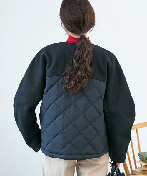 le.coeur blanc / ルクールブラン その他アウター | ウール×ダウンキリカエジャケット | 詳細16