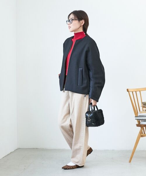 le.coeur blanc / ルクールブラン その他アウター | ウール×ダウンキリカエジャケット | 詳細21